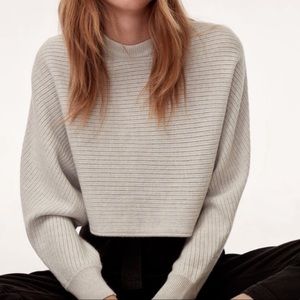 ARITZIA Merino wool Cropped Sweater